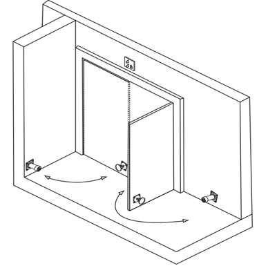 Extended Wall Mount Door Holder(图1)